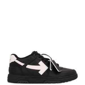 Off White Out Of Office leather sneakers