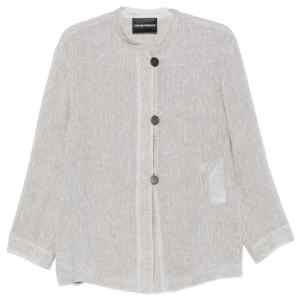 Emporio Armani Linen buttoned jacket