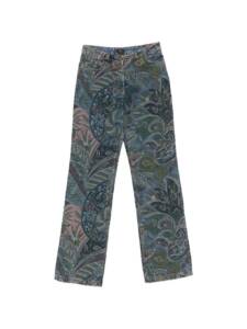 Etro Floral print flared jeans