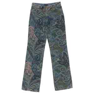Etro Floral print flared jeans