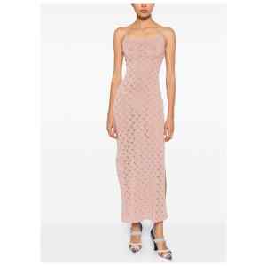 Marine Serre Moon devore long dress