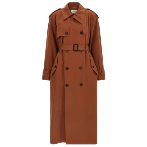 Saint Laurent Cotton and silk trench coat