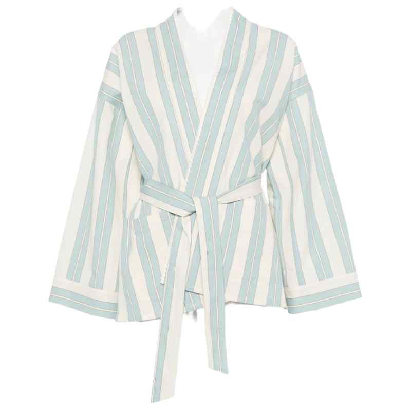 Forte Forte Striped kimono jacket