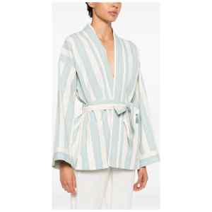 Forte Forte Striped kimono jacket