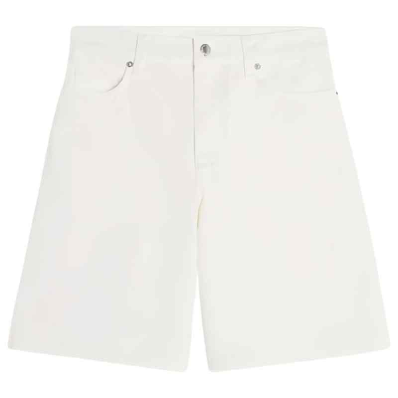 Maison Kitsuné Maison KitsunÃ© Denim cotton shorts
