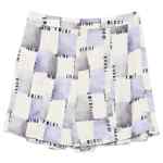 Emporio Armani Abstract Print Pleated Shorts