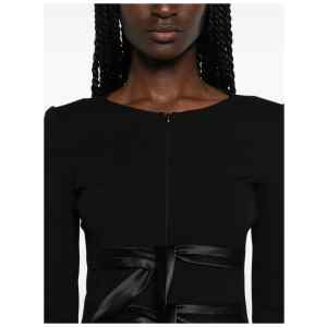 Emporio Armani Collarless Zip-Front Jacket