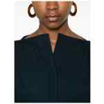 Jacquemus V-neck button fastening La Robe Moisson midi dress