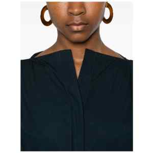 Jacquemus V-neck button fastening La Robe Moisson midi dress