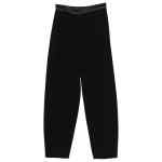 Emporio Armani Satin-Finish Tapered Trousers