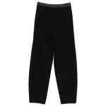 Emporio Armani Satin-Finish Tapered Trousers