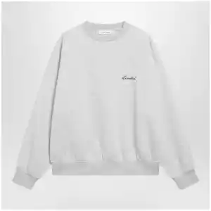 Fear of God Essentials Signature SS26 crewneck sweatshirt in fleece oatmeal