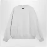 Fear of God Essentials Signature SS26 crewneck sweatshirt in fleece oatmeal
