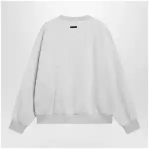 Fear of God Essentials Signature SS26 crewneck sweatshirt in fleece oatmeal
