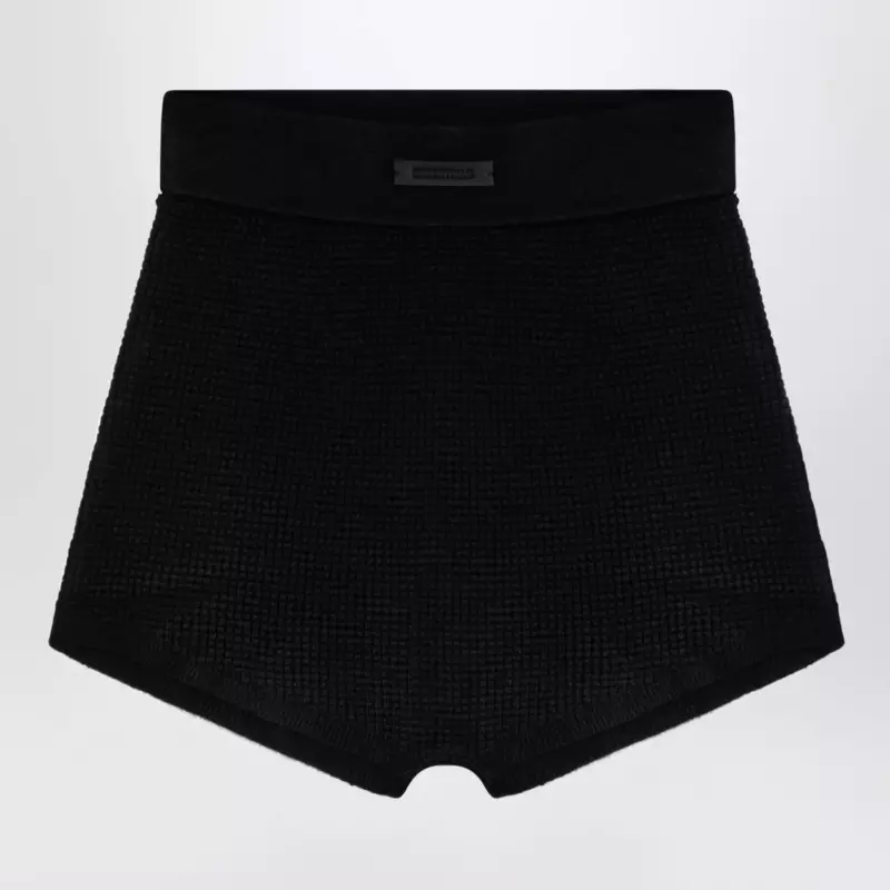 Fear of God Essentials Black Honeycomb Short