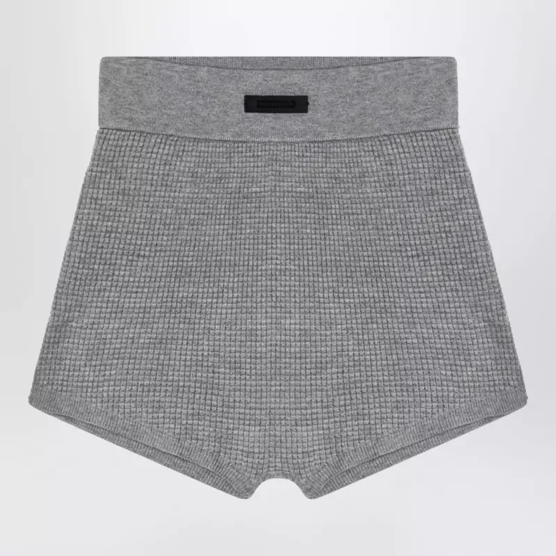 Fear of God Essentials Grey Honeycomb Short