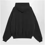 Fear of God Essentials Training 90s black cotton fleece sweatshirt