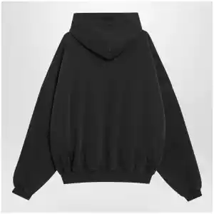 Fear of God Essentials Training 90s black cotton fleece sweatshirt