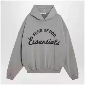 Fear of God Essentials Training 90s Faded Seal cotton fleece sweatshirt