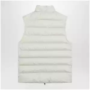 Moncler Lechtal padded gilet with zip in beige
