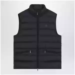 Moncler Lechtal padded zip vest navy blue