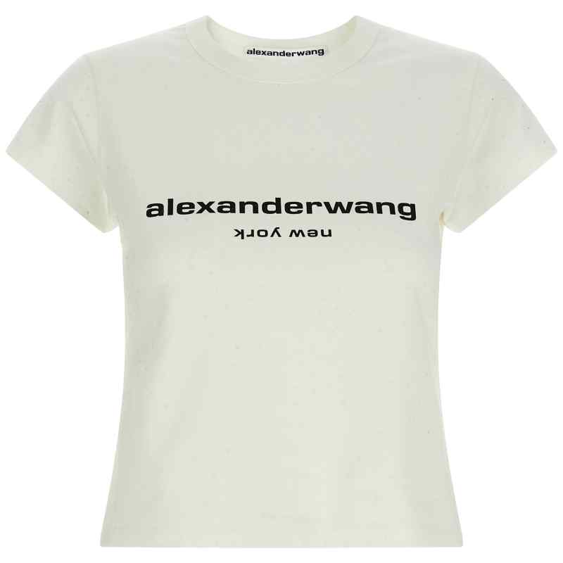 Alexander Wang Logo Baby Tee T-shirt