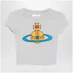 Vivienne Westwood Grey melange Baby Peru T-shirt