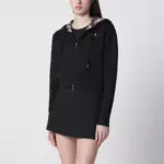 Vivienne Westwood Black cropped sweatshirt with Orb logo