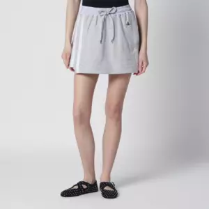 Vivienne Westwood Grey mini skirt with Orb logo
