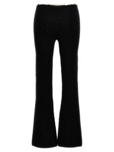 Alexander Wang Gold Nameplate Chain Pants