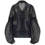 Comme Des Garcons Black Mesh Jacket