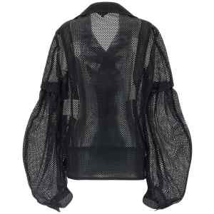 Comme Des Garcons Black Mesh Jacket