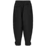 Comme Des Garcons Black Barrel Leg Pants