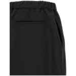 Comme Des Garcons Black Barrel Leg Pants
