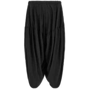 Comme Des Garcons Black Barrel Leg Pants