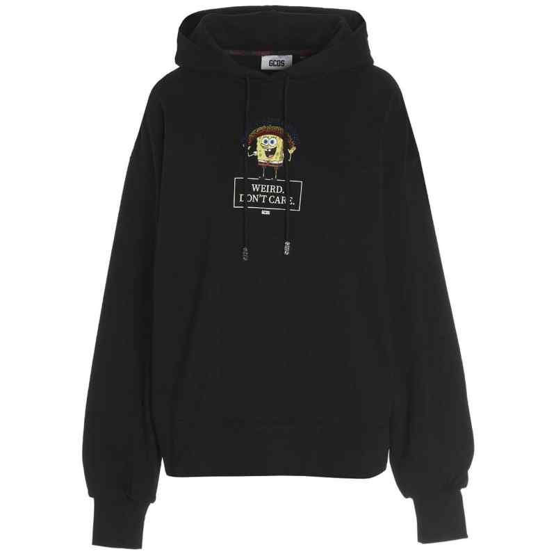 Gcds Dont Care Capsule Hoodie With Dont Care Capsule