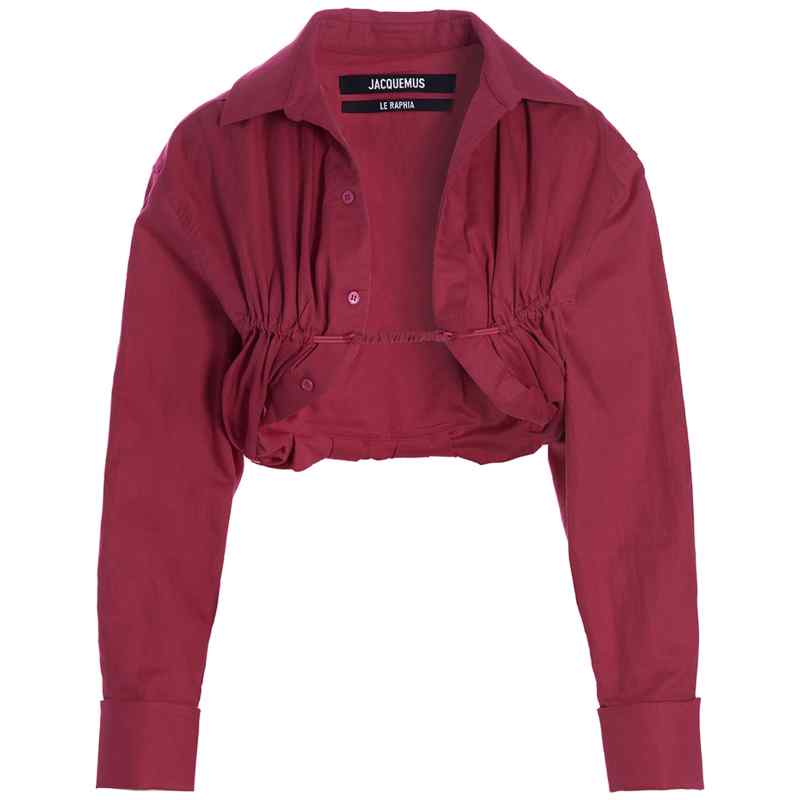 20230301021735083_E54-jacquemus-22H223SH014PINK_1_M1-4 Jacquemus Ma Viscose Shirt