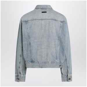 Fear of God Essentials Light blue vintage-effect denim jacket