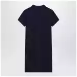 Polo Ralph Lauren Mini abito a polo in cotone blu navy