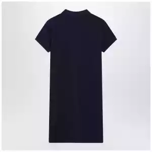 Polo Ralph Lauren Mini abito a polo in cotone blu navy