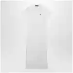 Polo Ralph Lauren Long dress in white cotton with logo