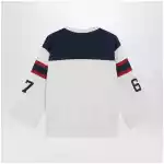 Polo Ralph Lauren Polo Bear oversized cotton T-shirt in white/navy