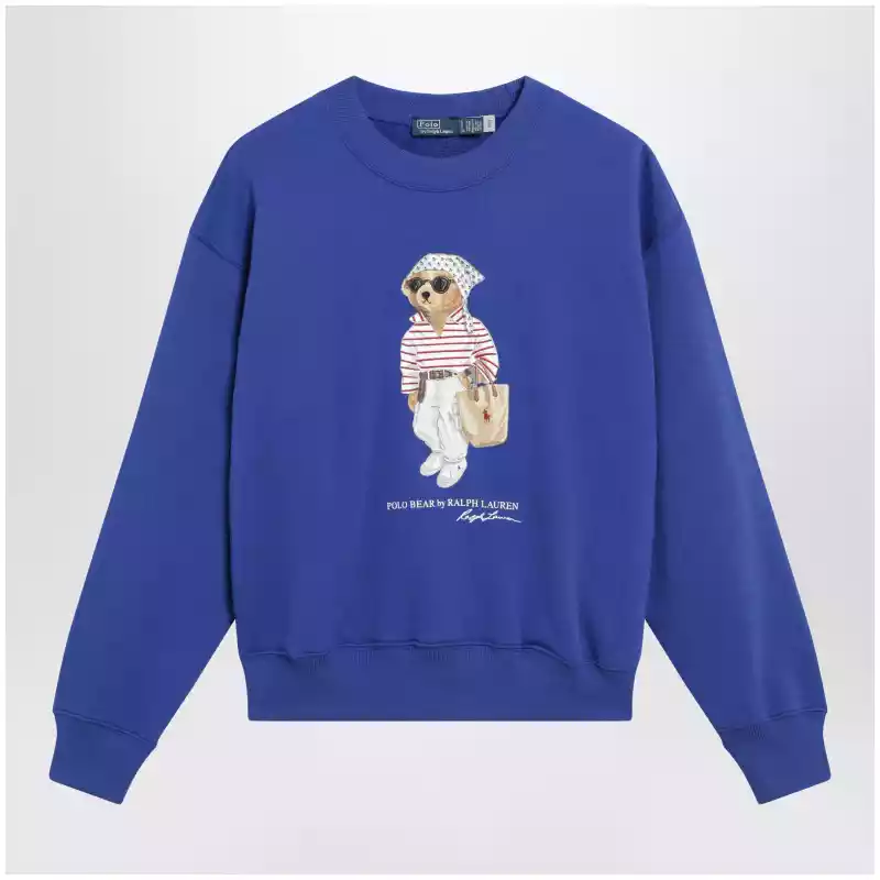 Polo Ralph Lauren Light blue Polo Bear sweatshirt