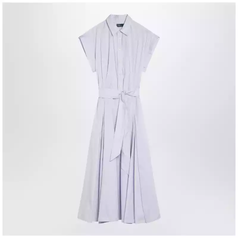 Polo Ralph Lauren Lilac striped shirt dress