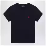 Polo Ralph Lauren Navy blue cotton T-shirt
