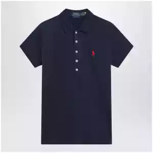 Polo Ralph Lauren Navy blue Slim-Fit polo shirt
