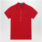 Polo Ralph Lauren Red Slim-Fit polo shirt