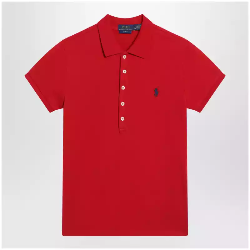 Polo Ralph Lauren Red Slim-Fit polo shirt