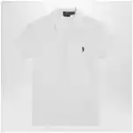 Polo Ralph Lauren White Slim-Fit polo shirt