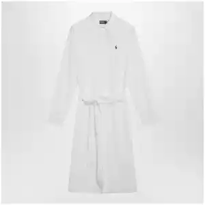 Polo Ralph Lauren White cotton shirt dress